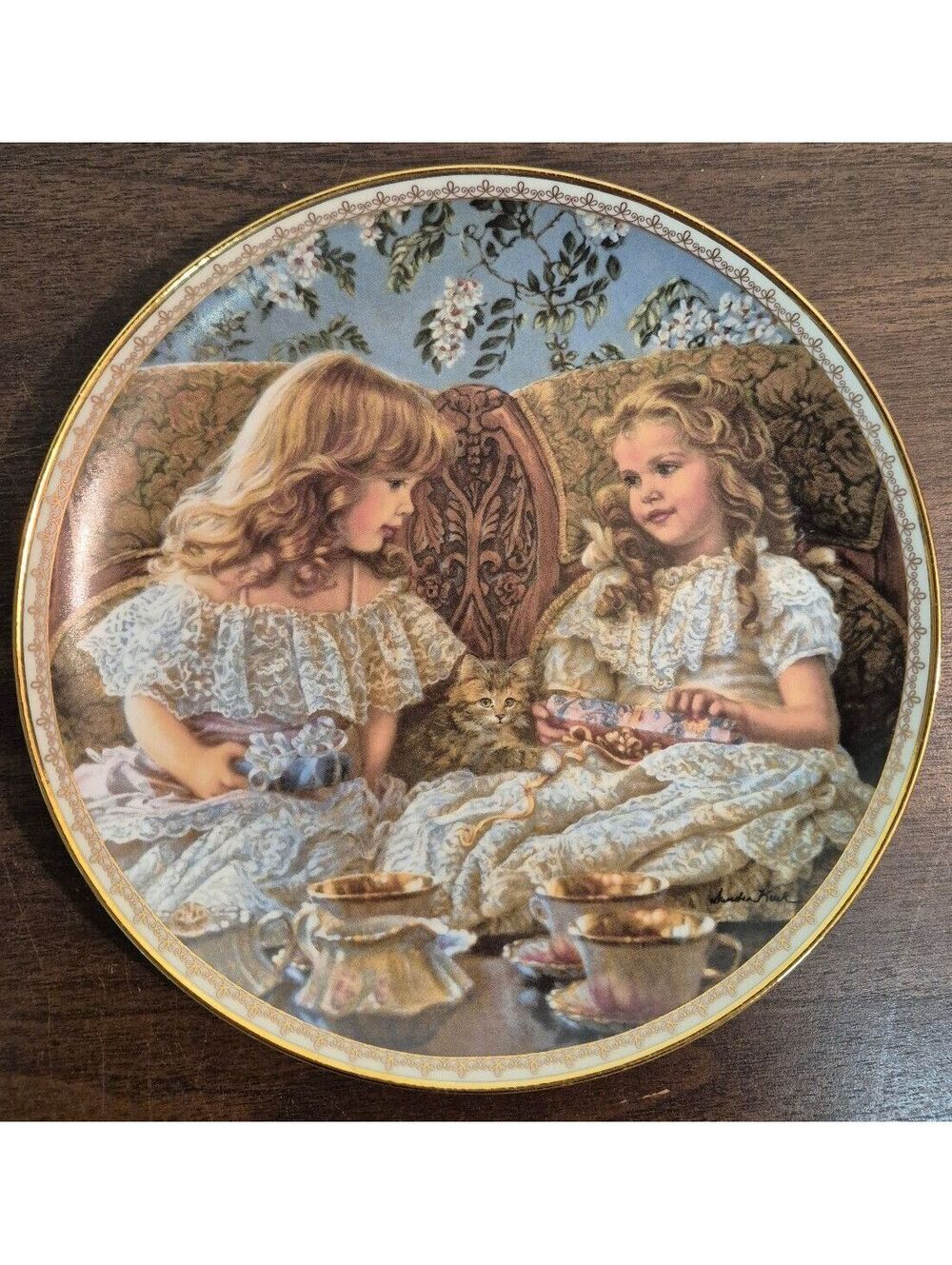 Reco 'Best Friends' Limited Edition Decorative Plate by Sandra Kuck